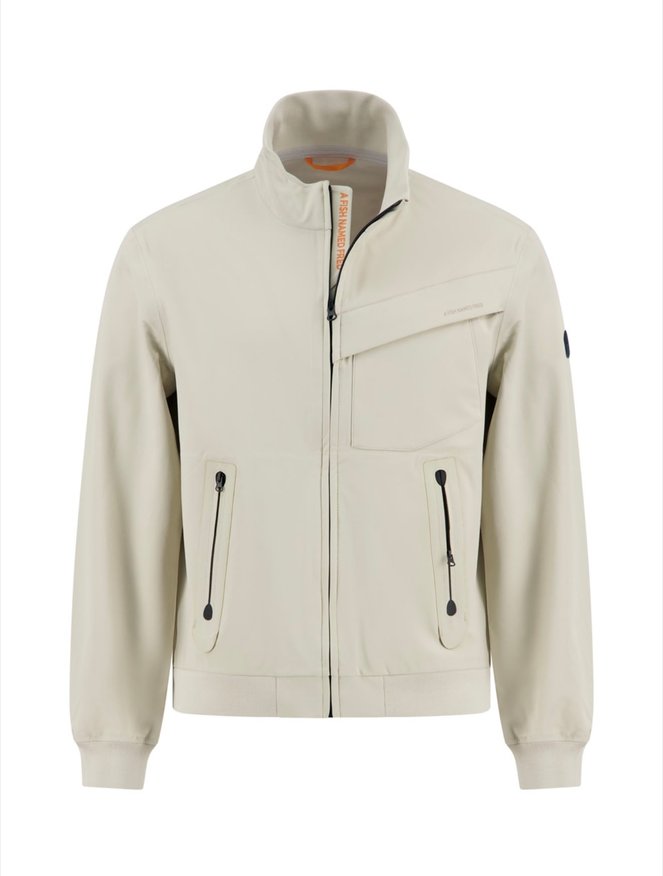 A Fish named Fred Technical  Jacket - Sand