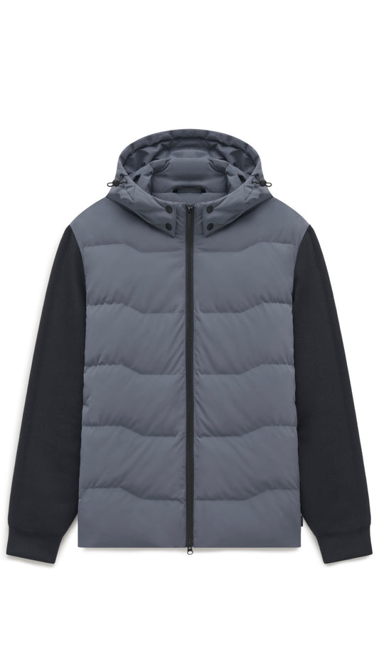 Bugatti Dynamic Series Puffer Jacket - Blue Grey