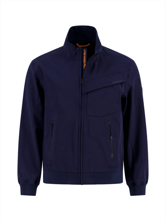 A Fish named Fred Technical  Jacket - Navy
