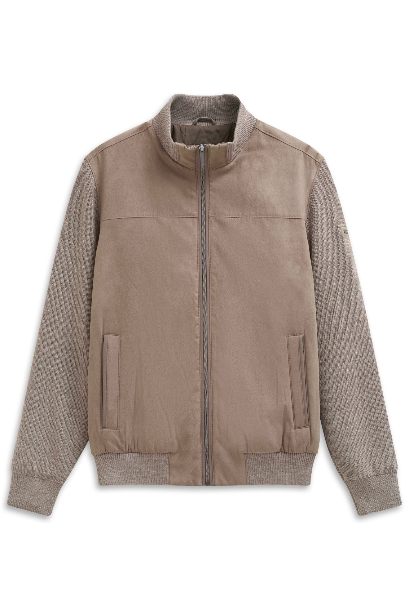 Bugatti Full Zip Jacket 7600 85553D  - Brown/90