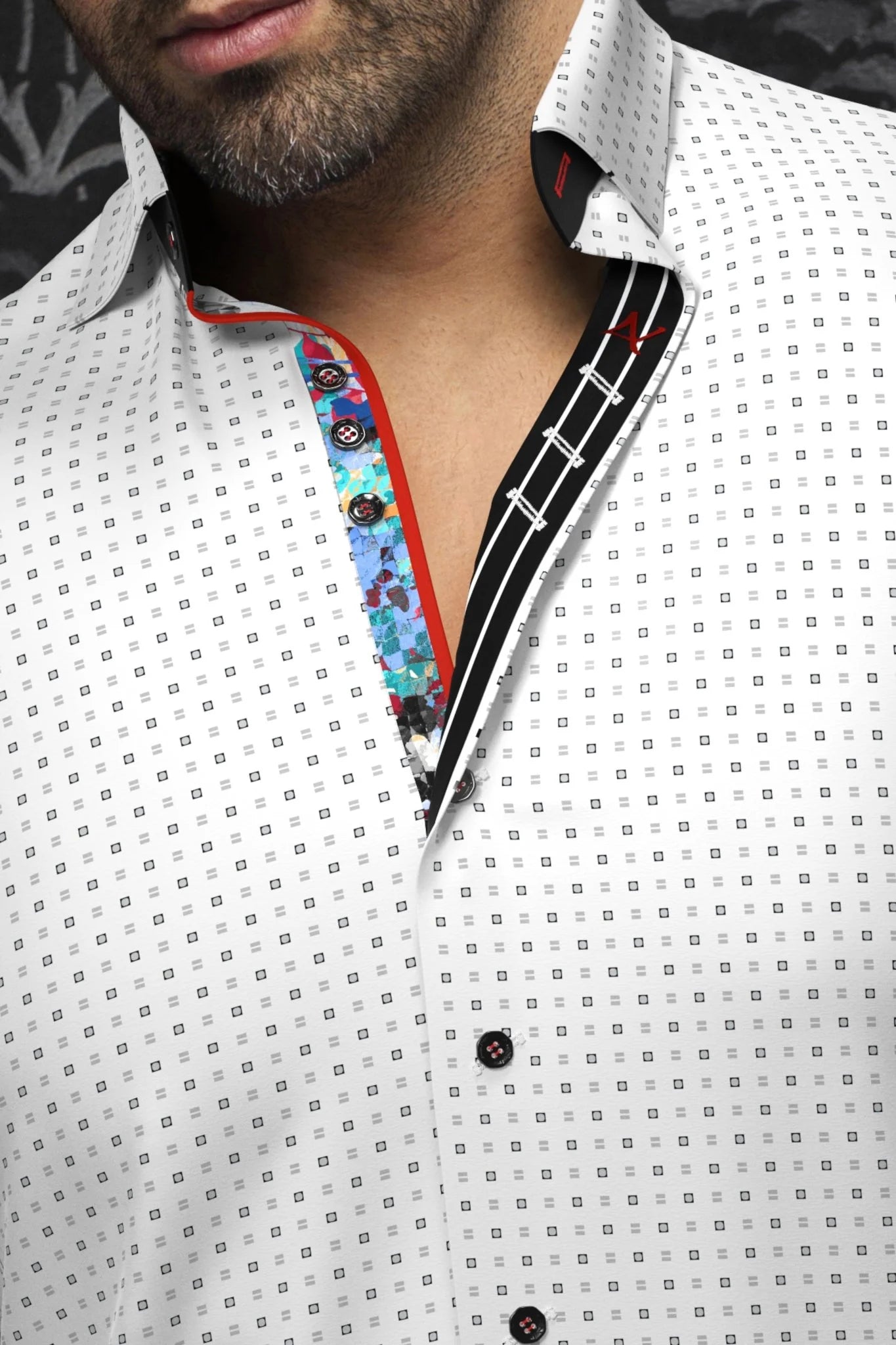 Au Noir LS Arlo - white