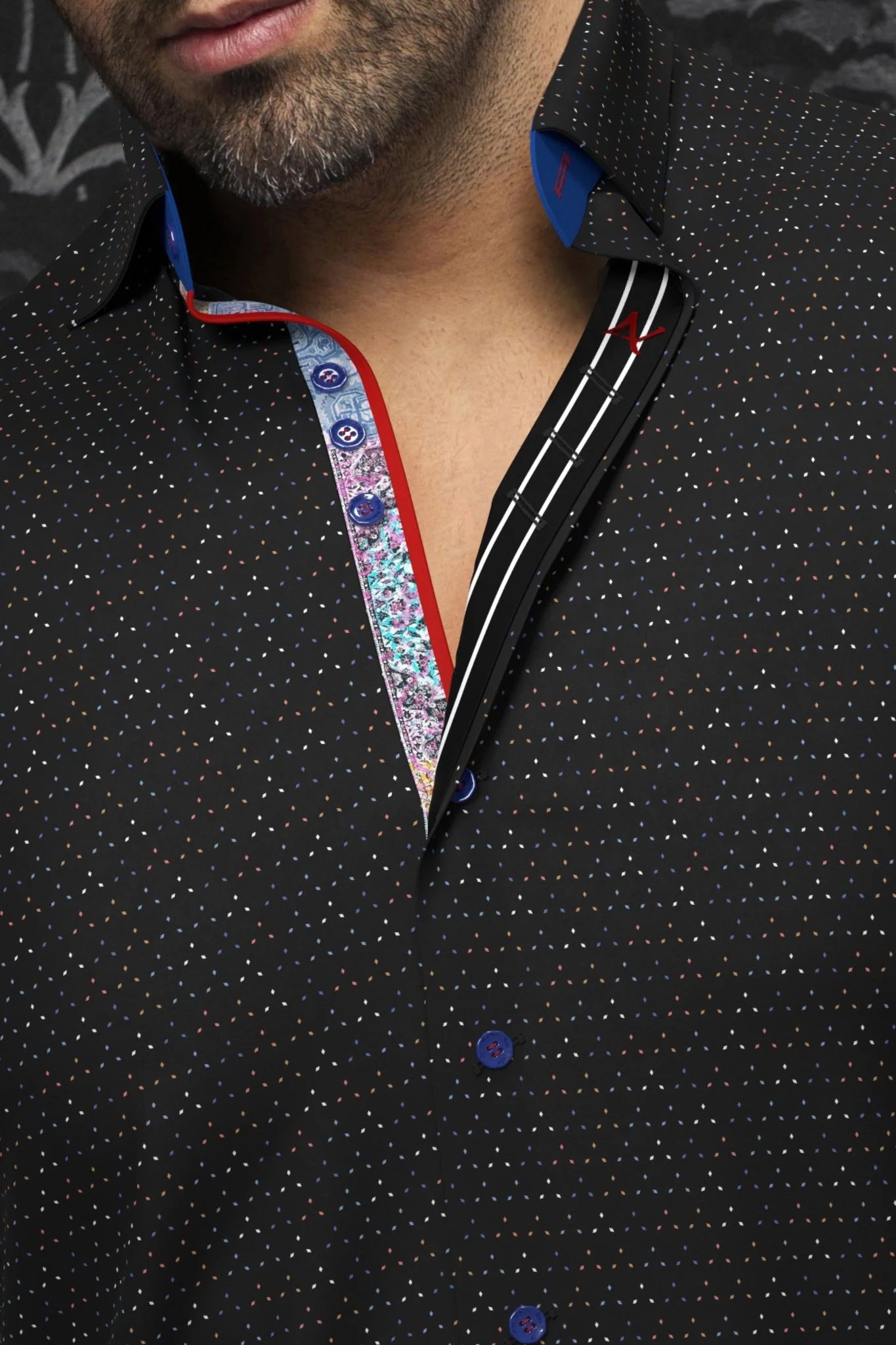 Au Noir LS Massarotti - Black