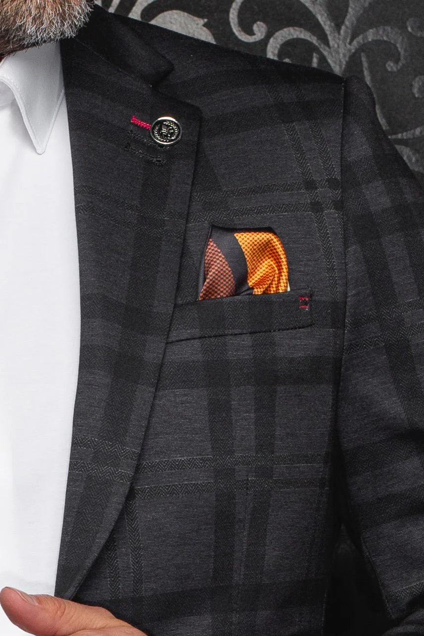 Au Noir Blazer Selleck - Black