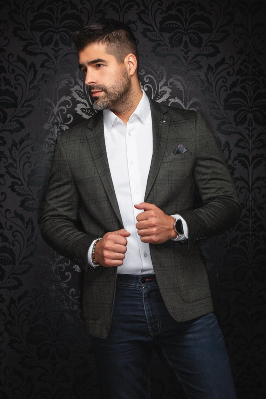 Au Noir Blazer Brosnan - Olive