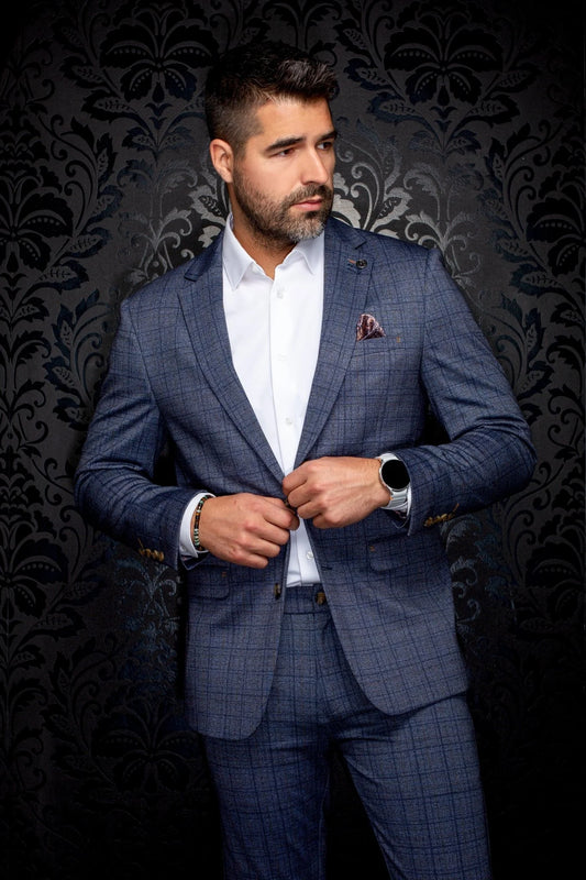 Au Noir Blazer Fiennes - Denim