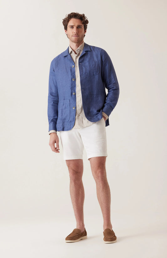 Deke Oasis Bermuda Shorts DX0701-08- White