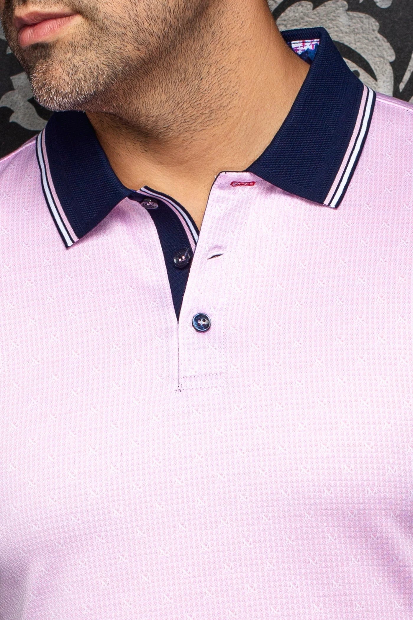 Au Noir SS Polo Puntagorda - Lt. Pink