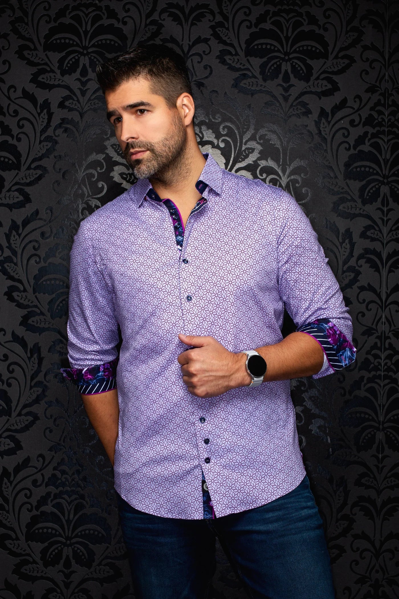 Au Noir LS Nelumbo - Lilac
