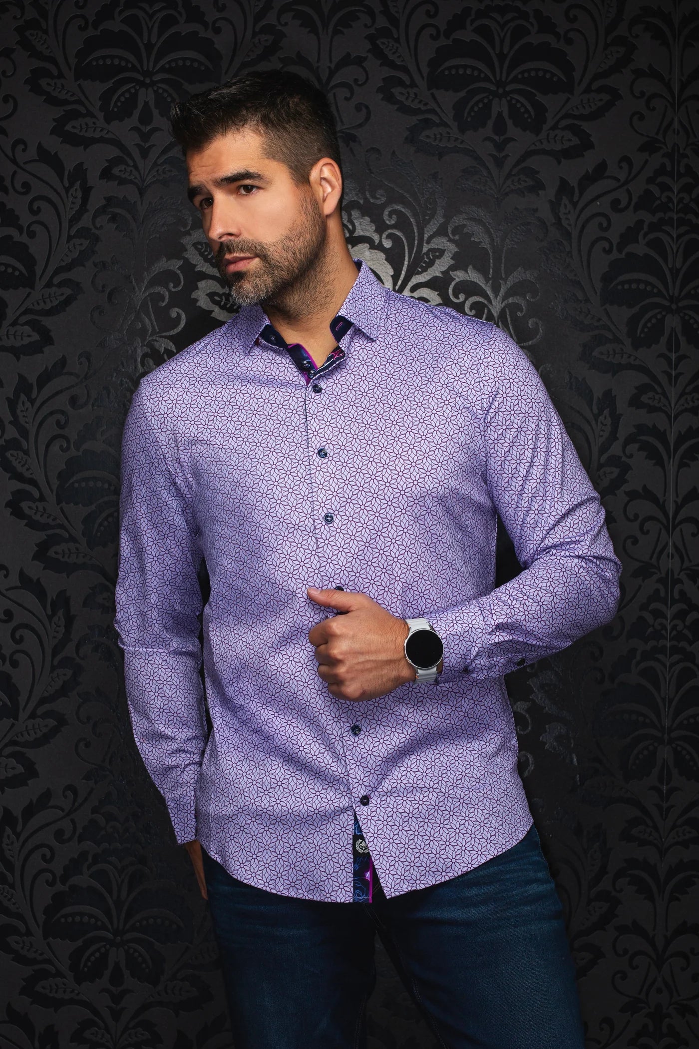 Au Noir LS Nelumbo - Lilac