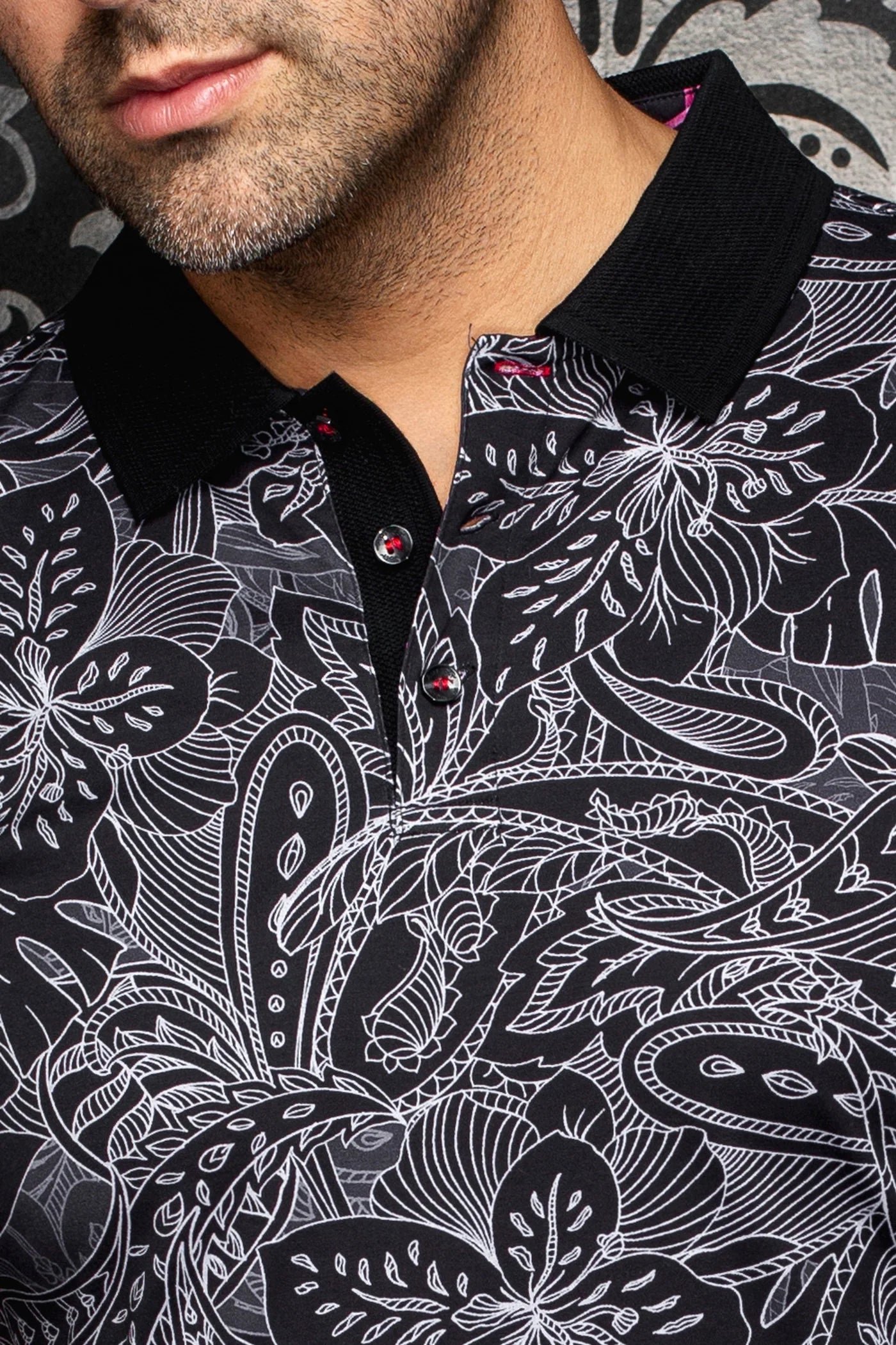 Au Noir SS Polo Monterosso - Black