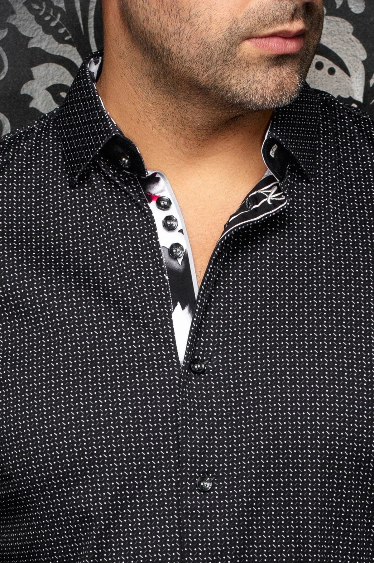 Au Noir LS Shirt Stonehill - Black