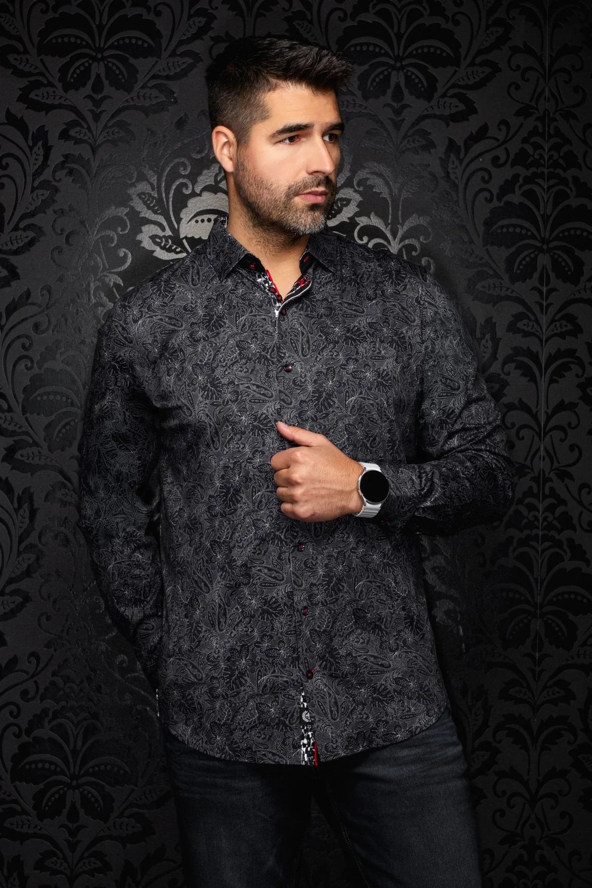 Au Noir LS Shirt Mira - Black