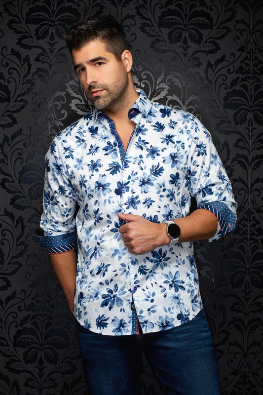 Au Noir LS Amaro - Lt Blue