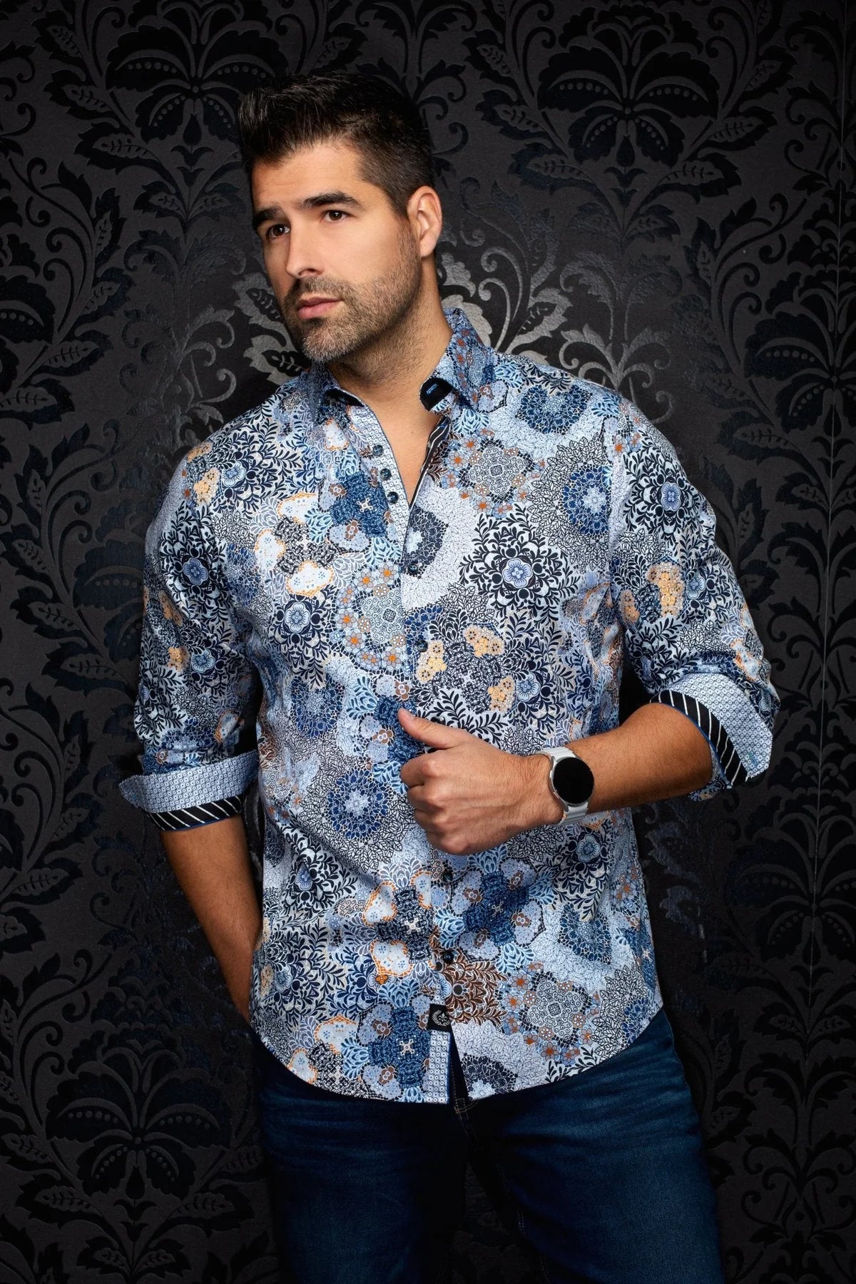 Au Noir LS Ashar - Blue