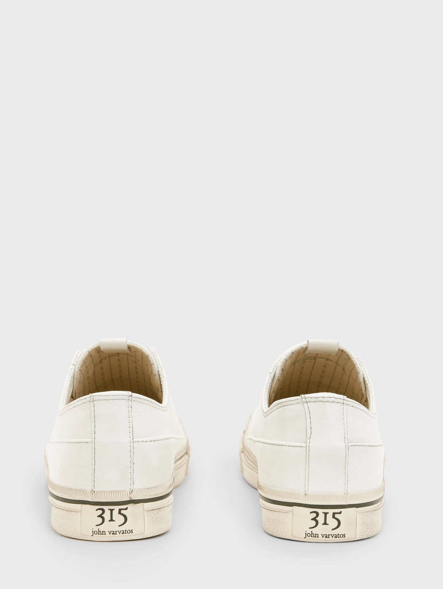 John Varvatos Vulc Laceless Low Top - White