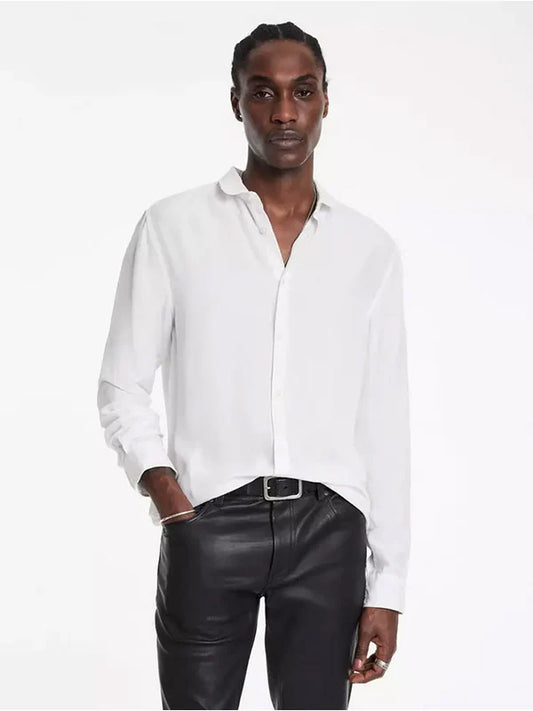 John Varvatos Slim Fit LS Shirt - White