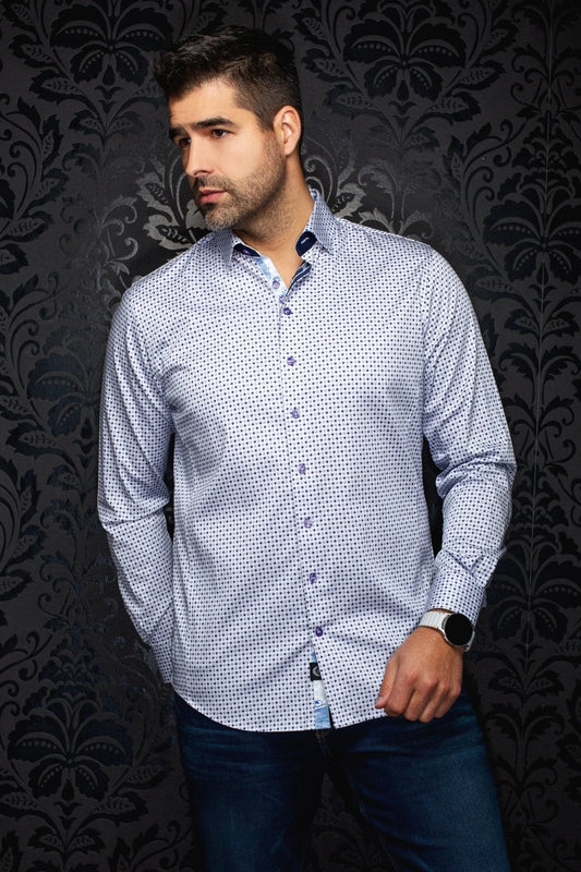Au Noir LS Shirt Sabah - Lavender