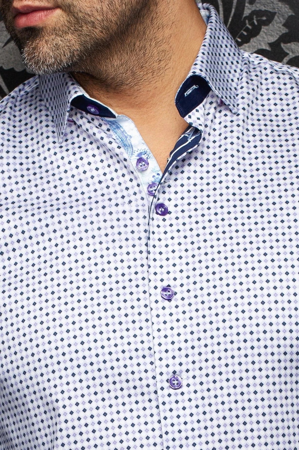 Au Noir LS Shirt Sabah - Lavender