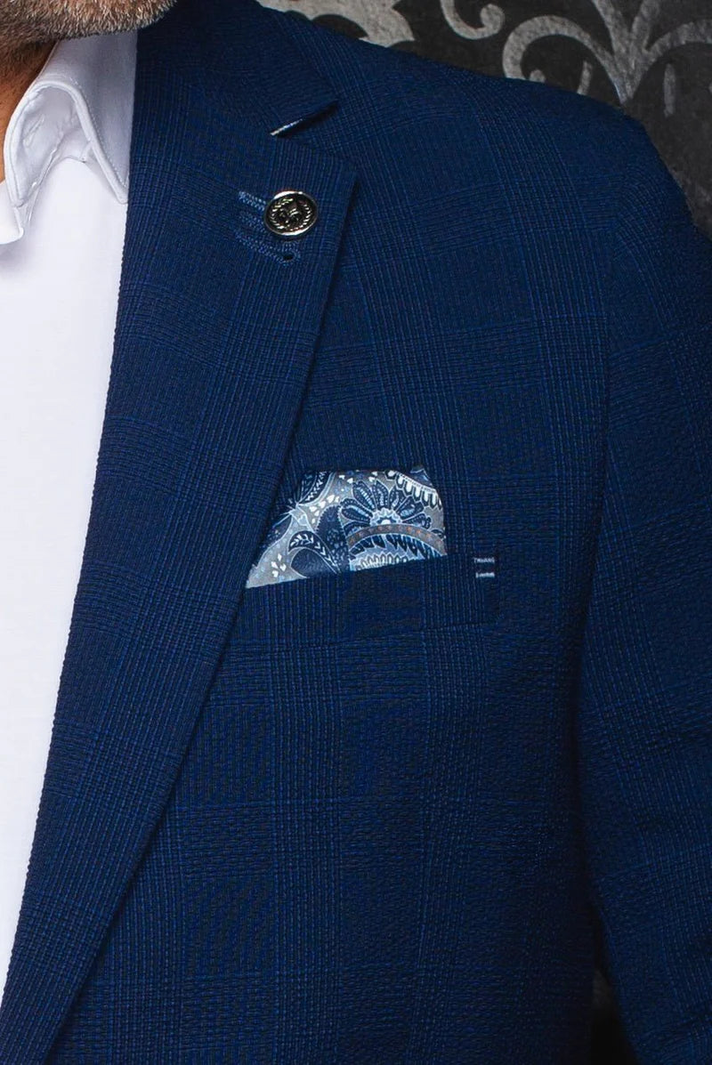 Au Noir Blazer Troy - Dark Royal