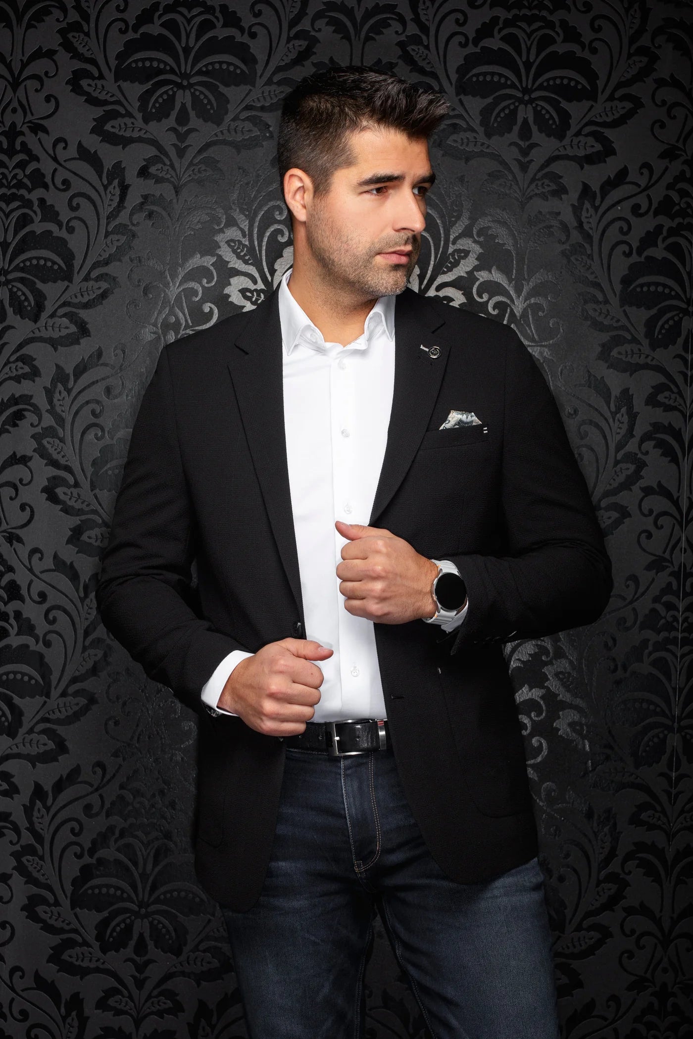 Au Noir Blazer Troy - Black