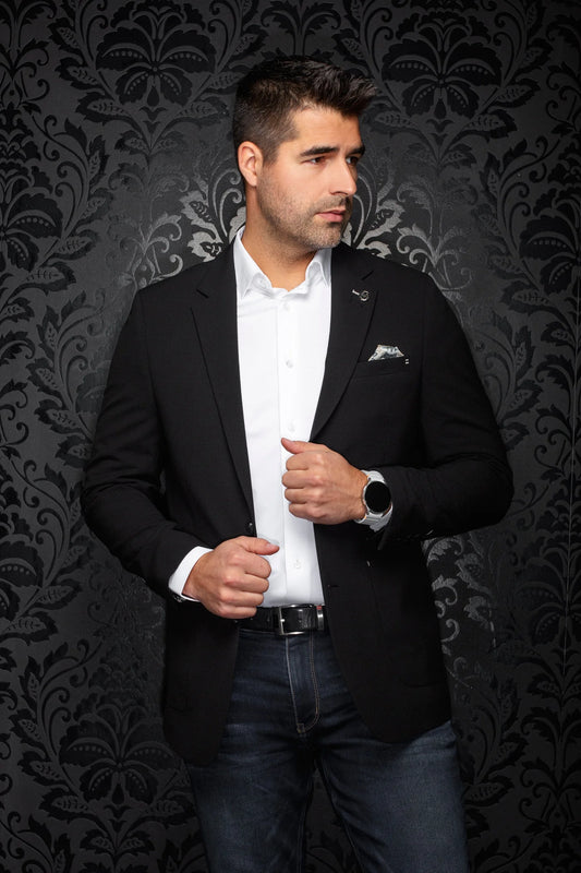 Au Noir Blazer Troy - Black