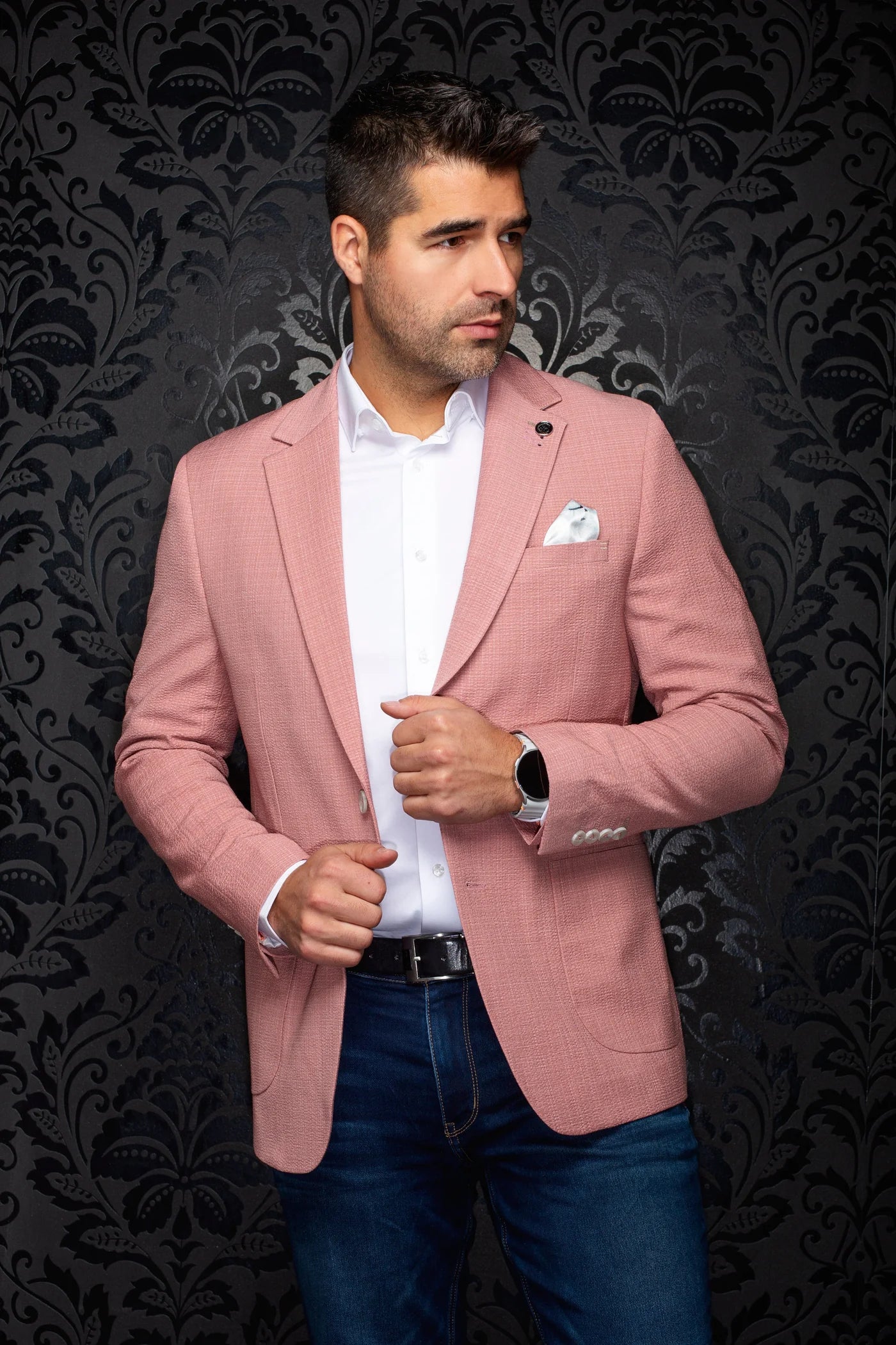 Au Noir Blazer Jace - Rosewood