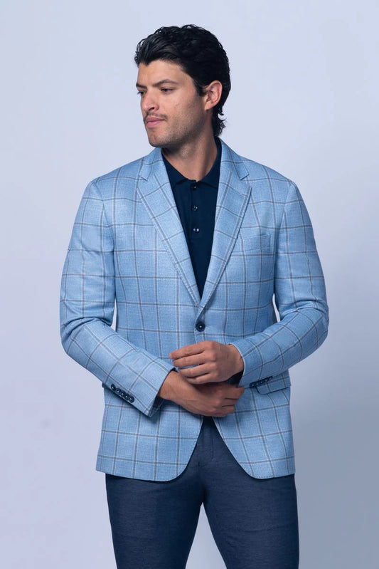 7 Downie St. Oakdale Blazer - Blue