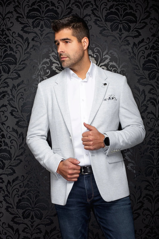 Au Noir Blazer Noah - Light Grey
