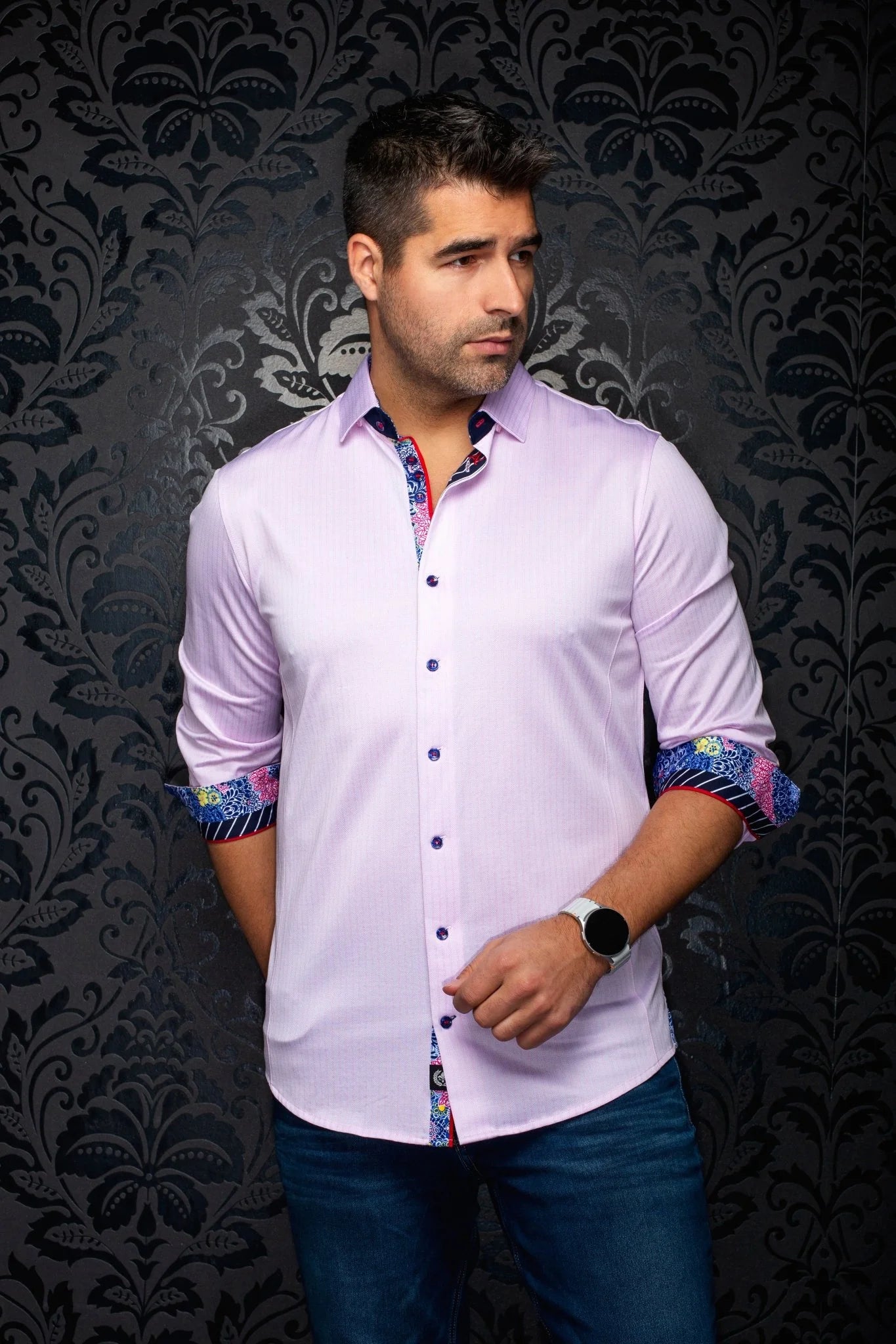 Au Noir LS Shirt Arid - Lt. Pink