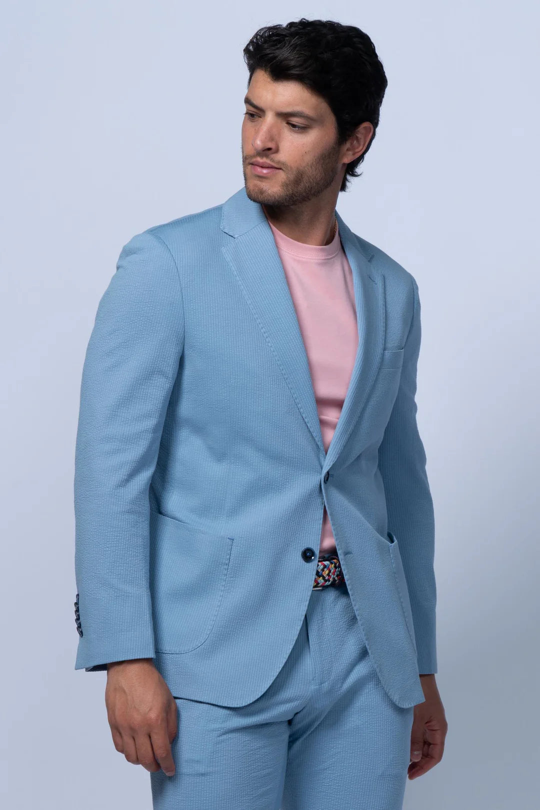 7 Downie St. Meridian Blazer - Light Blue