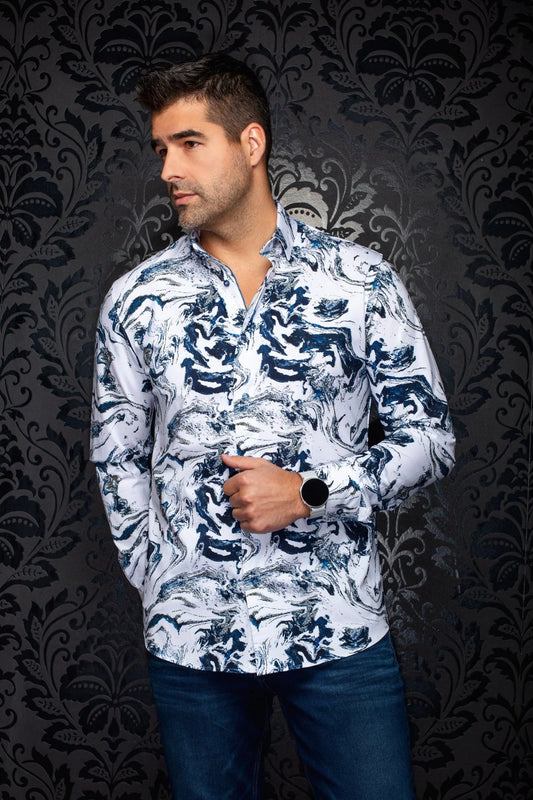 Au Noir Thomas - White Blue