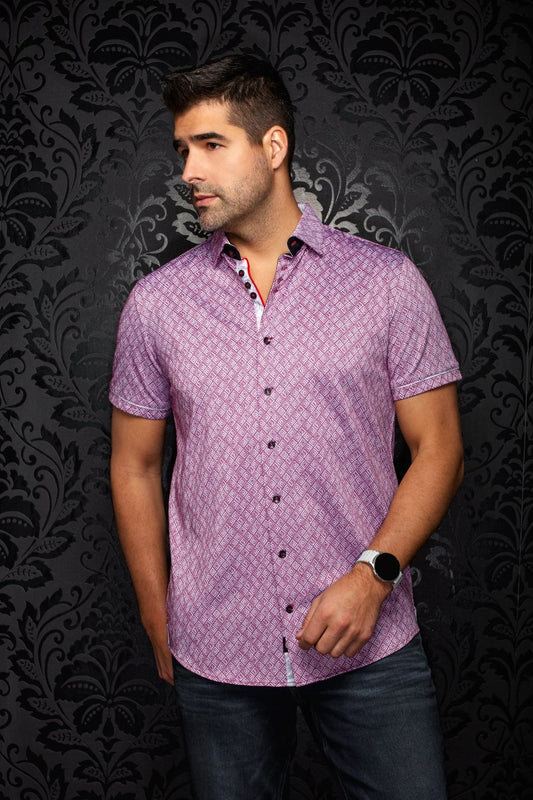 Au Noir SS Shirt Atacama - Red