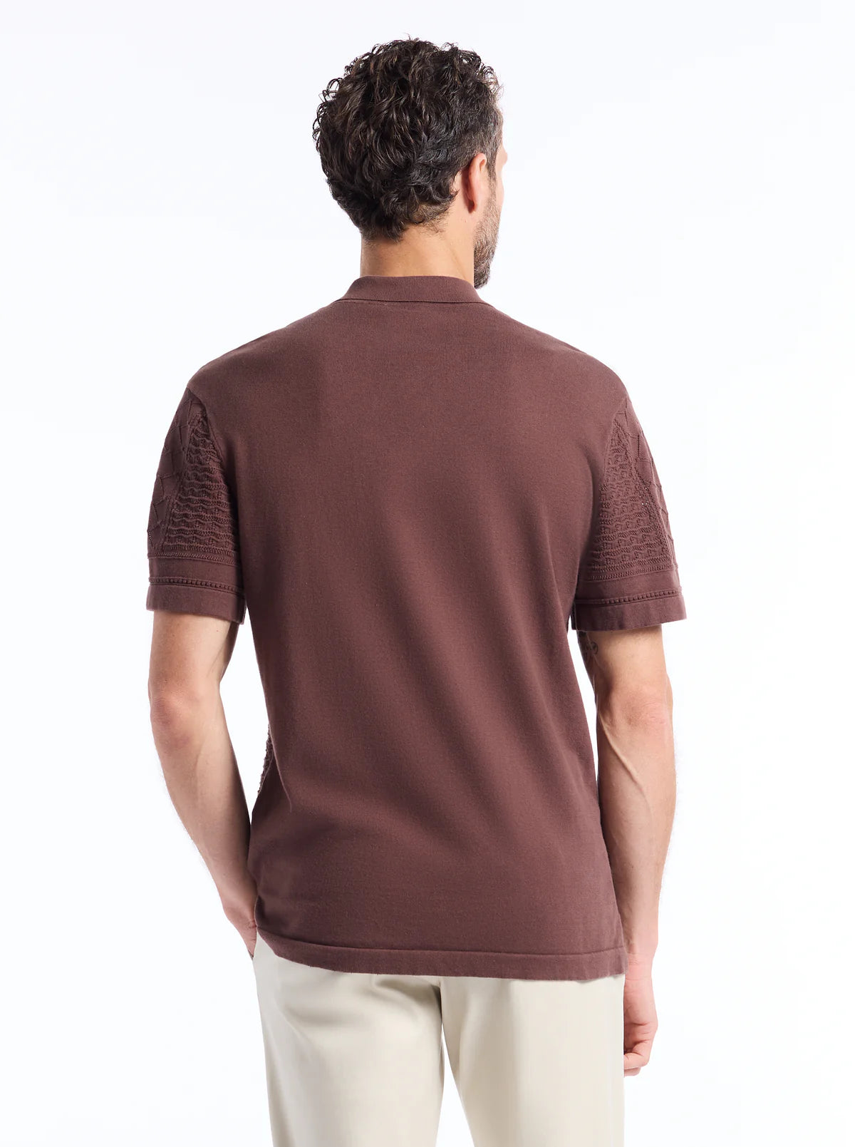 Robert Graham SS Cardigan Delmar - Brown