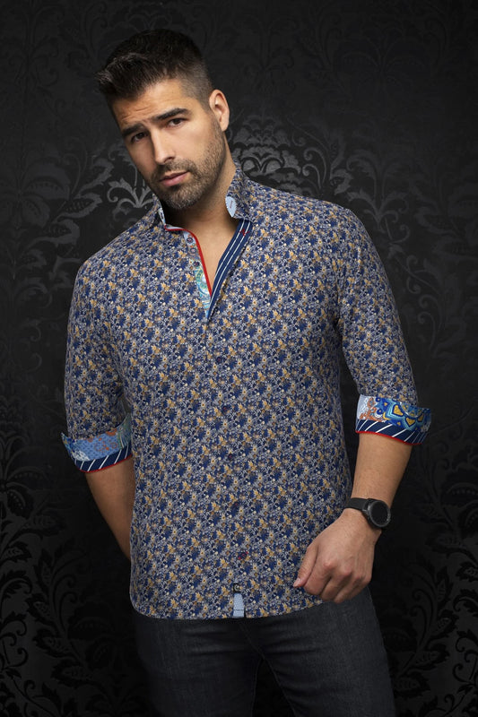 Au Noir LS Maddox - Navy Tobacco