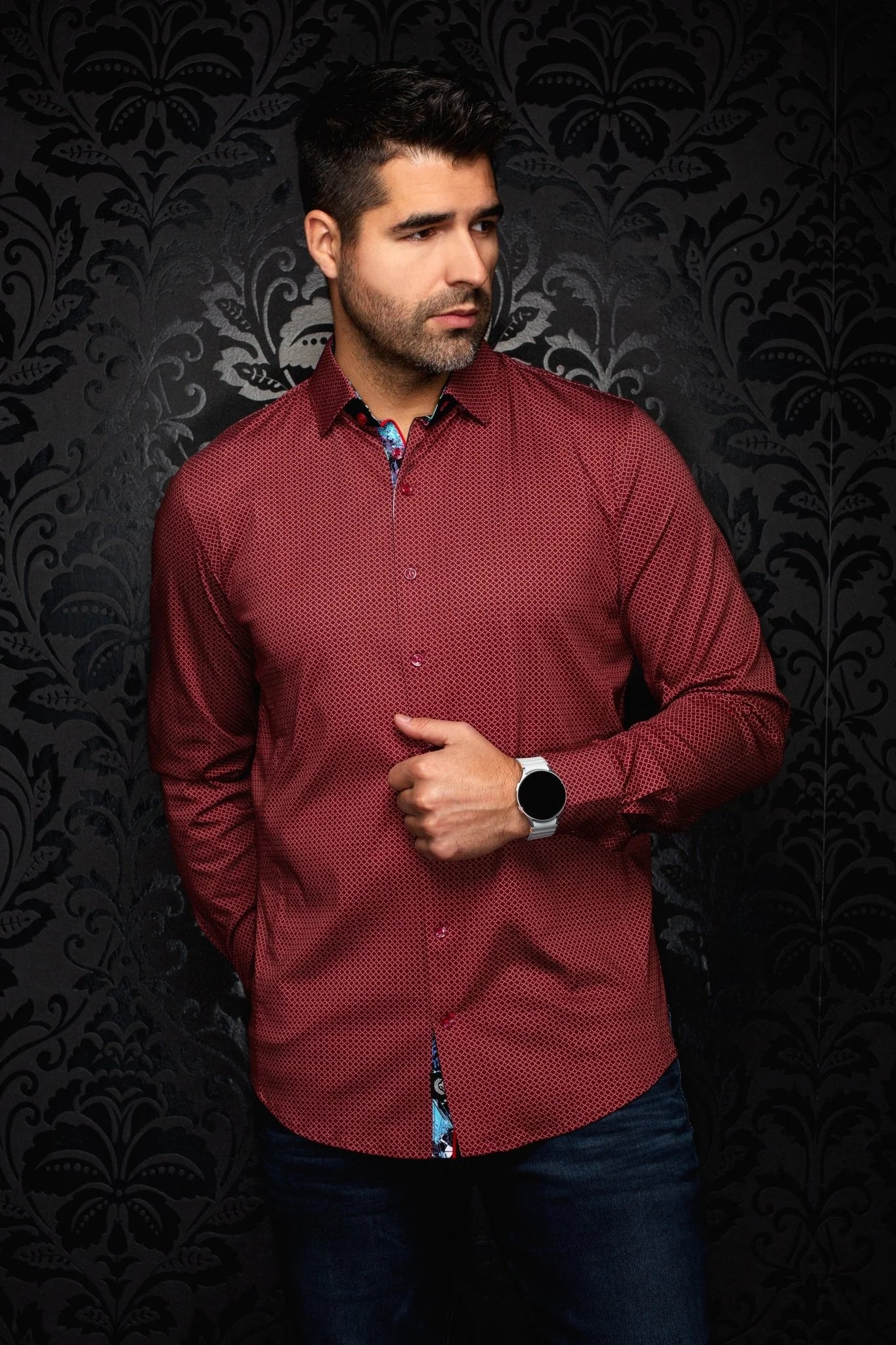 Au Noir LS Sundance - Burgundy