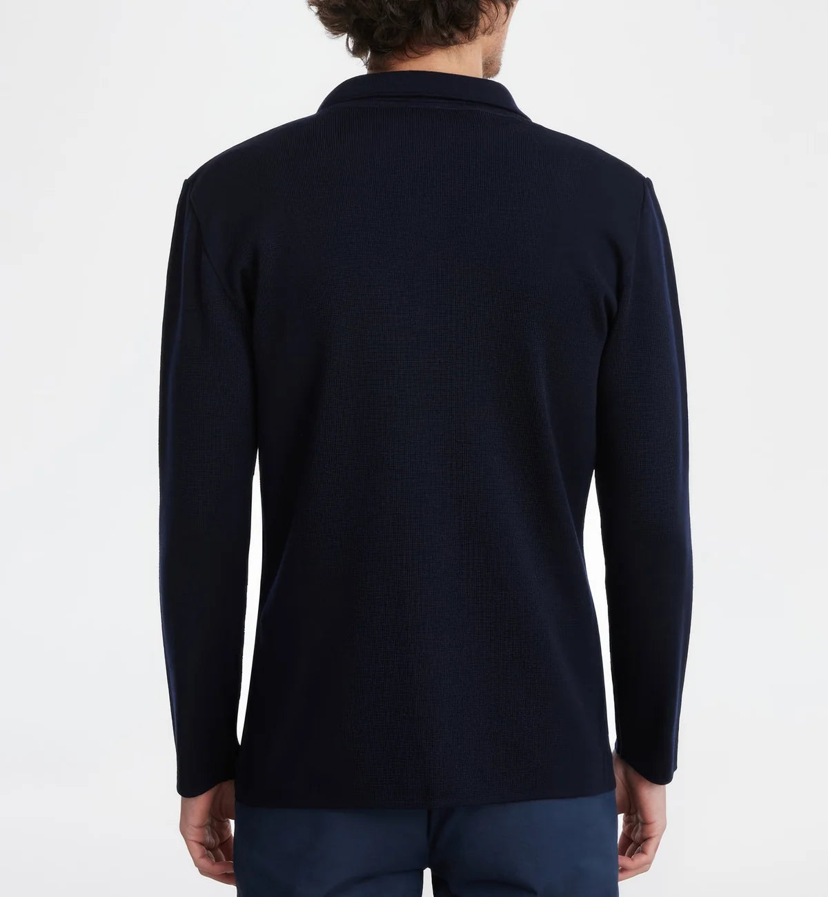 Emanuel Berg Two Button Swacket - Navy