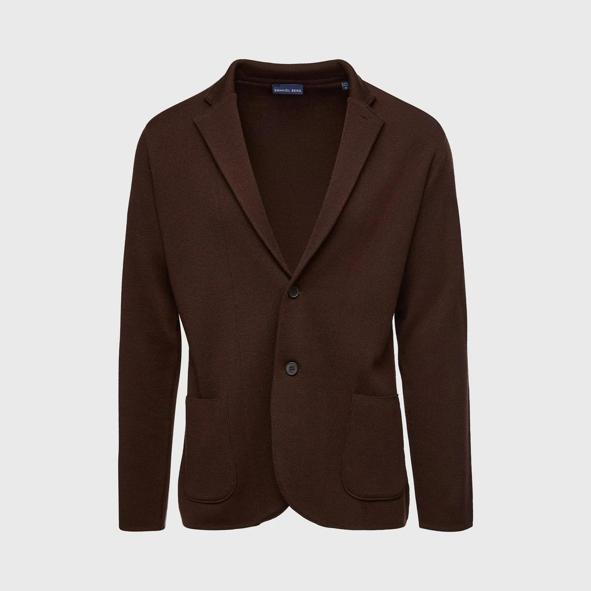 Emanuel Berg Two Button Premium Swacket - Brown