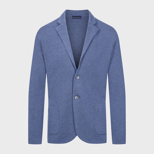 Emanuel Berg Two Button Premium Swacket - Dark Blue
