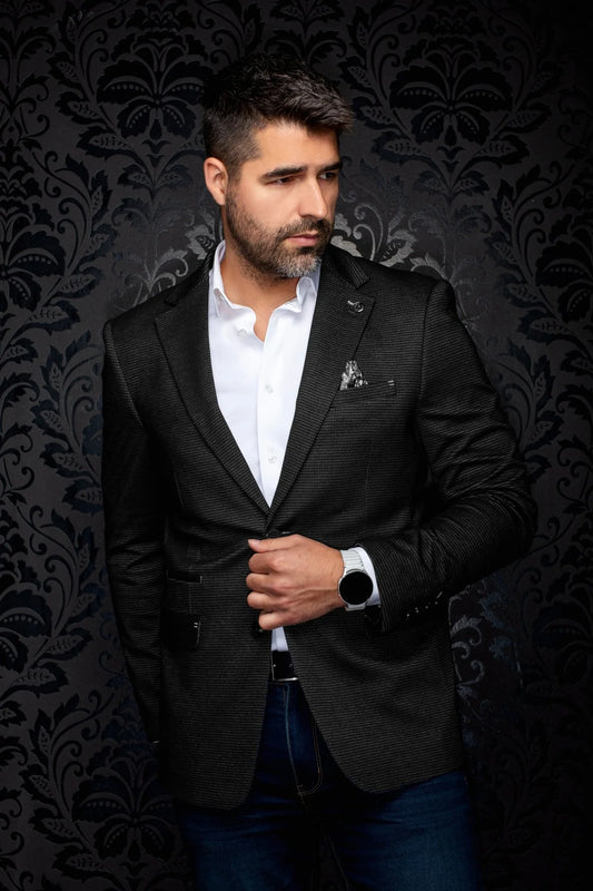Au Noir Blazer Scarpa - Black