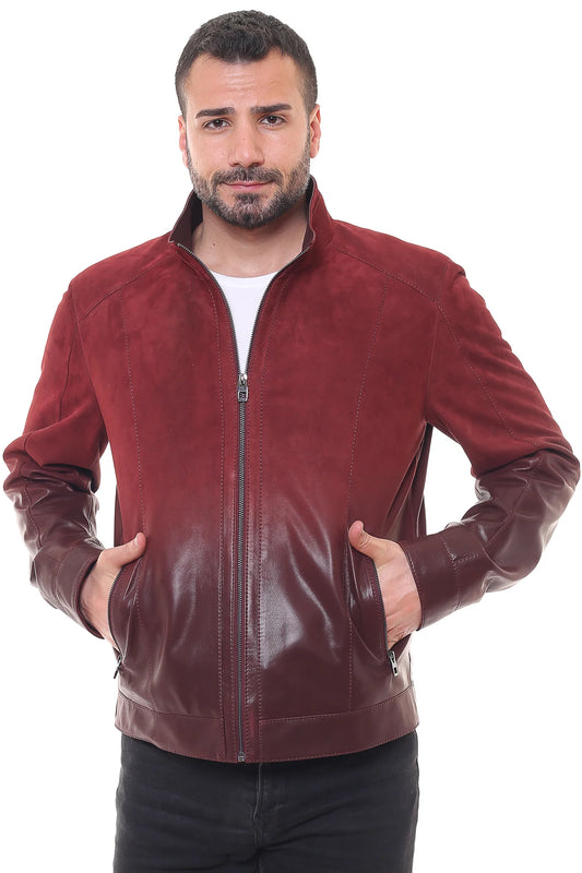 Barya | LV-1140 Burgundy Jacket