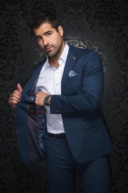 A Noir Blazer Bale - Navy