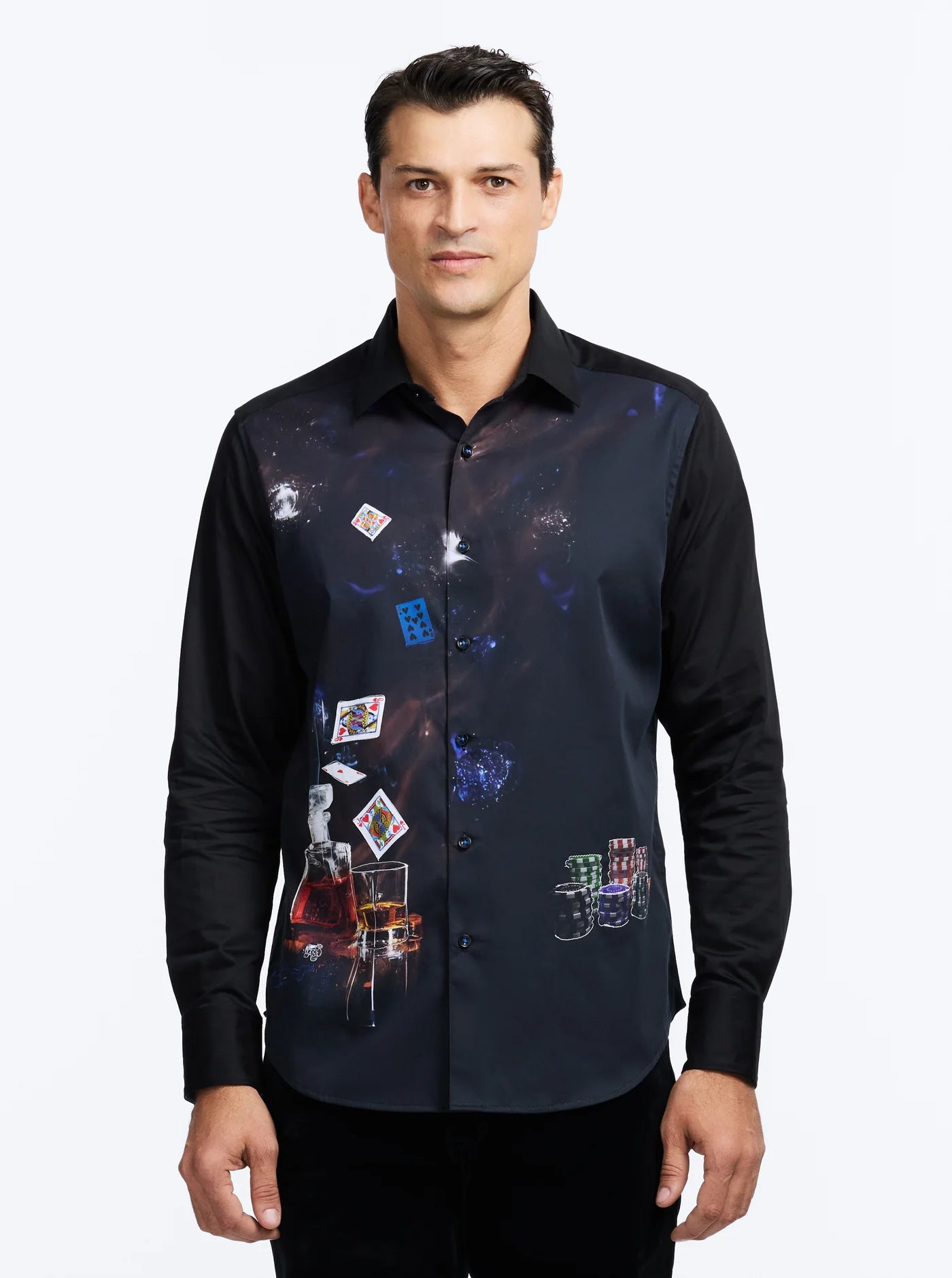 Robert Graham Royal Flush - Black