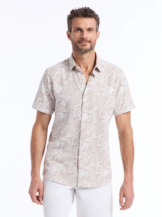 Robert Graham SS Santa Monica - Khaki