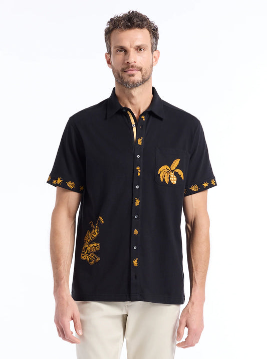 Robert Graham SS Golden Jungle - Black
