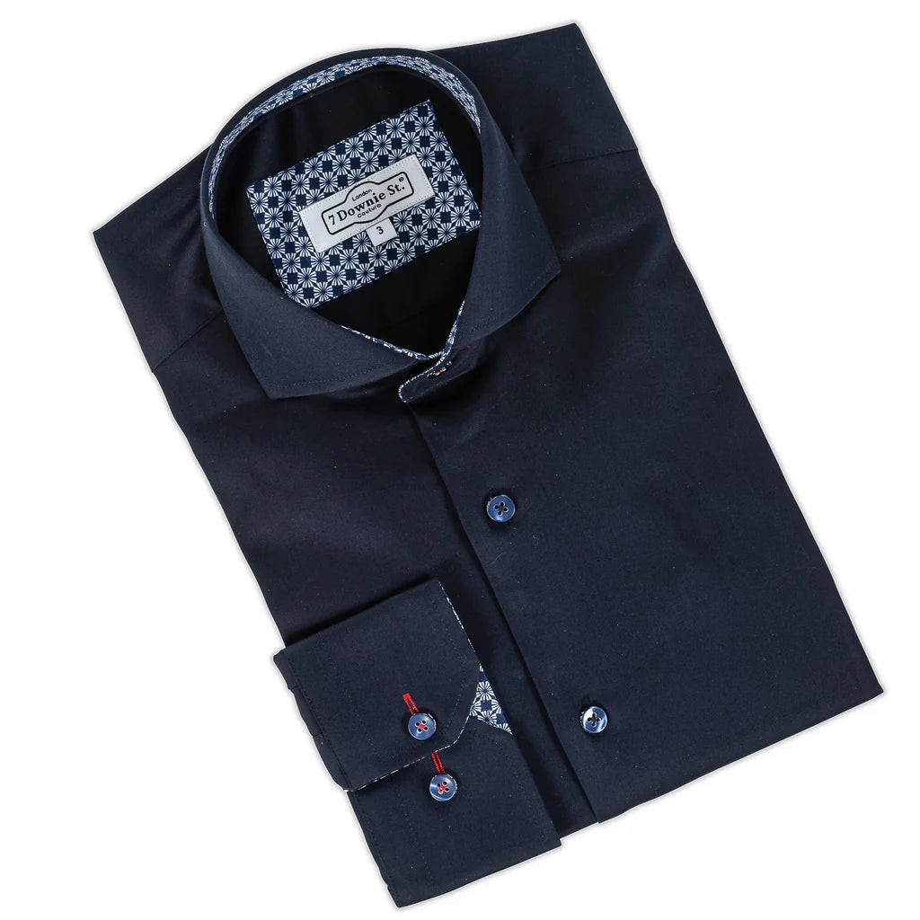 7 Downie St. Solid Navy - Navy