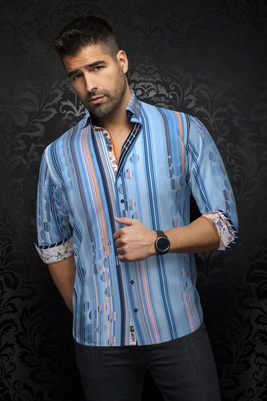 Au Noir LS Besmer - Lt. Blue