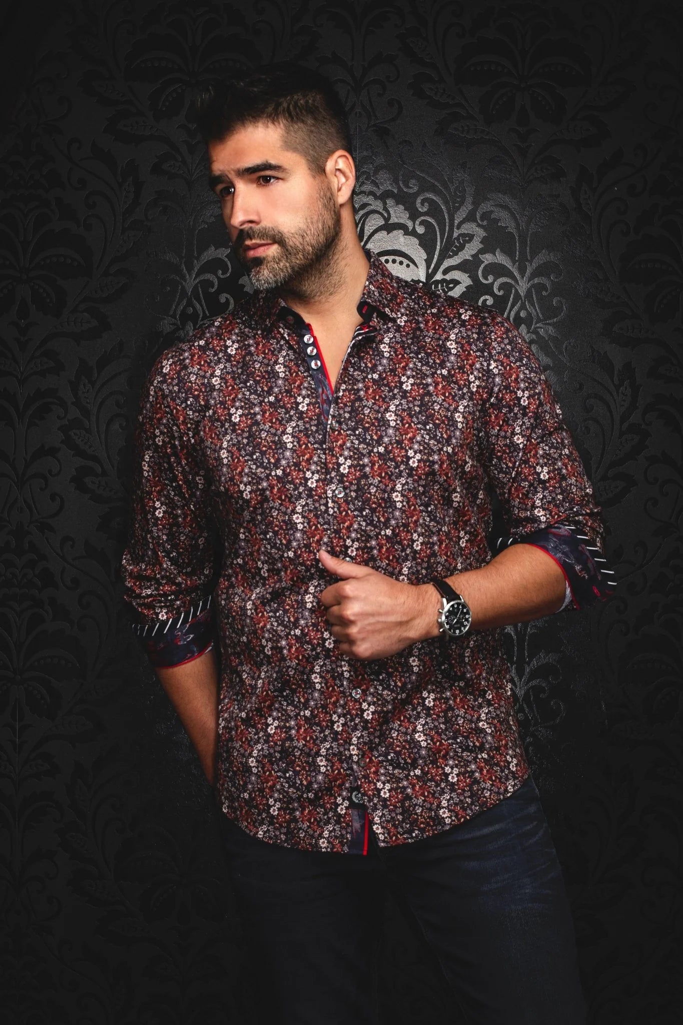 Au Noir LS Bloom - Rust