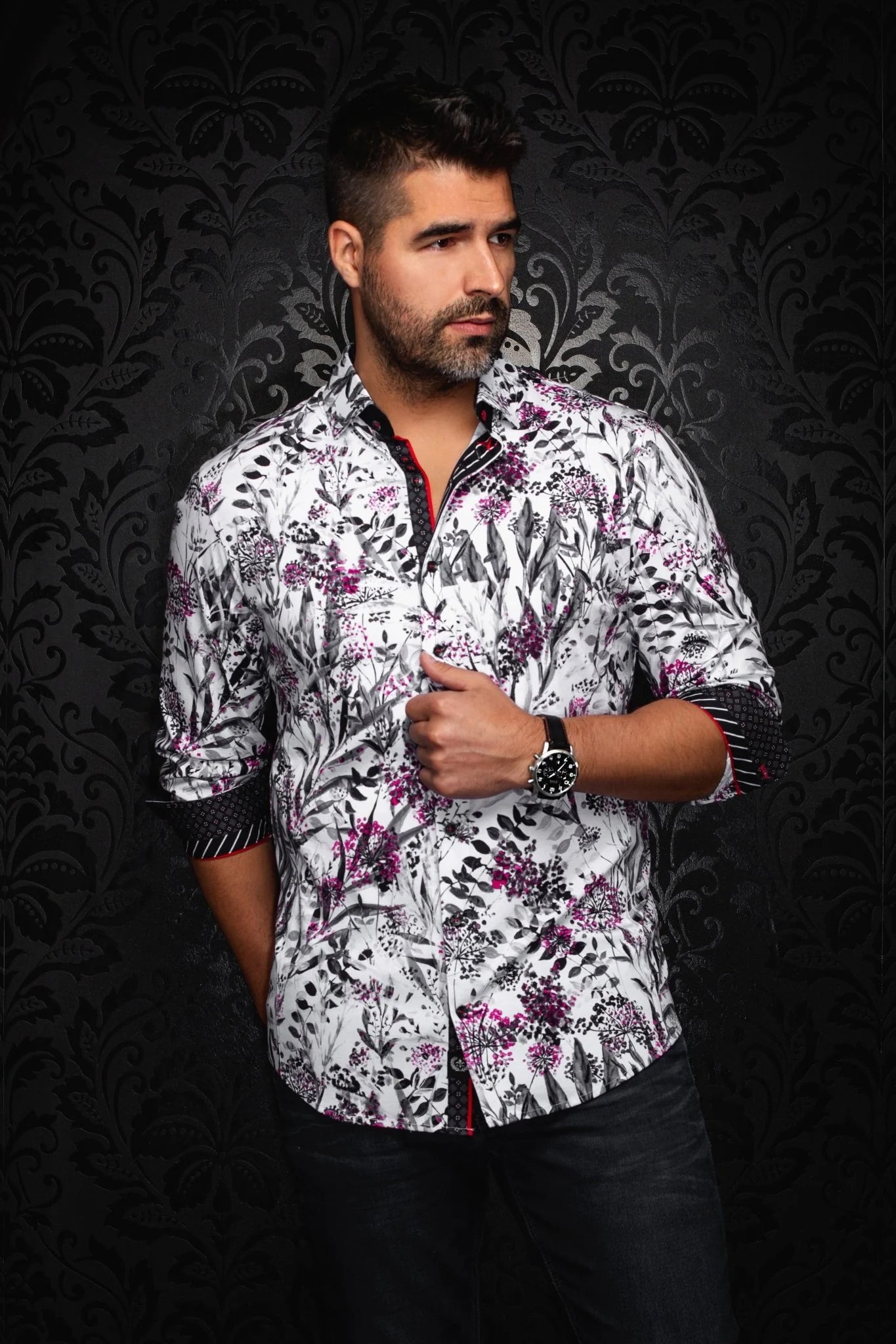 Au Noir LS Devereaux - White