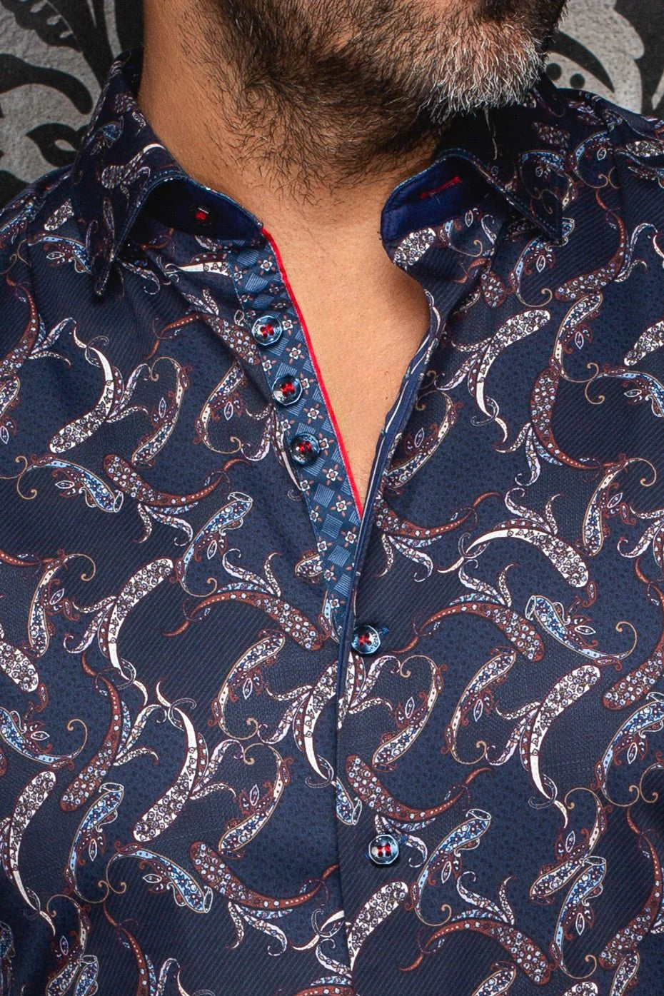 Au Noir LS Mirage - Navy