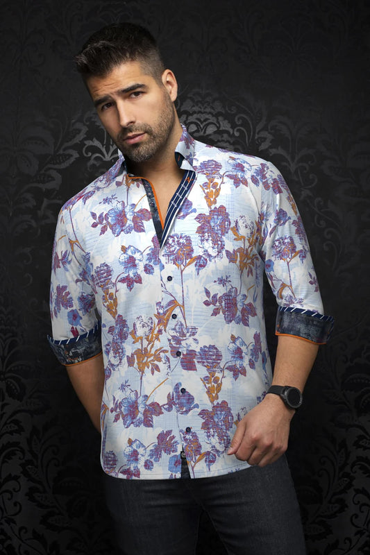 Au Noir LS Peylon - Lt Blue